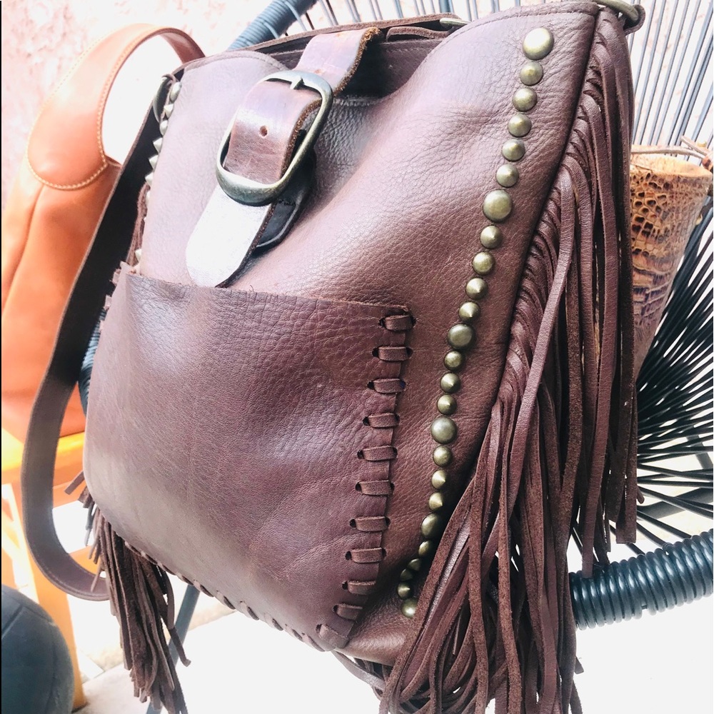 ***RARE***McFaddin Fringed Crossbody NWOT